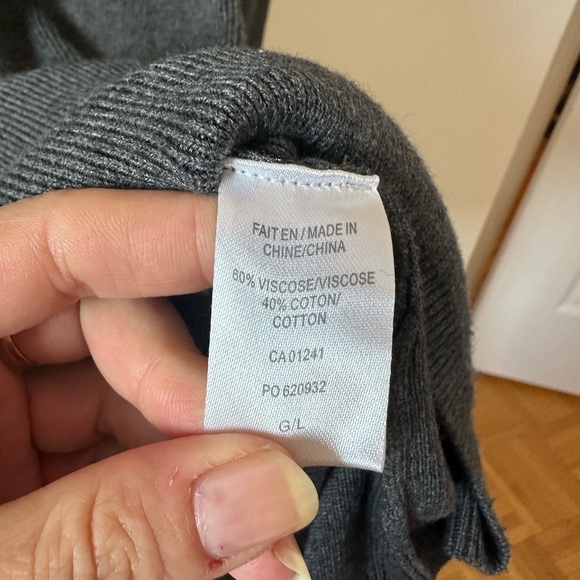 ⛱️ 2/20$ Twik crew neck knit sweater dress size Large - Picture 8 of 9